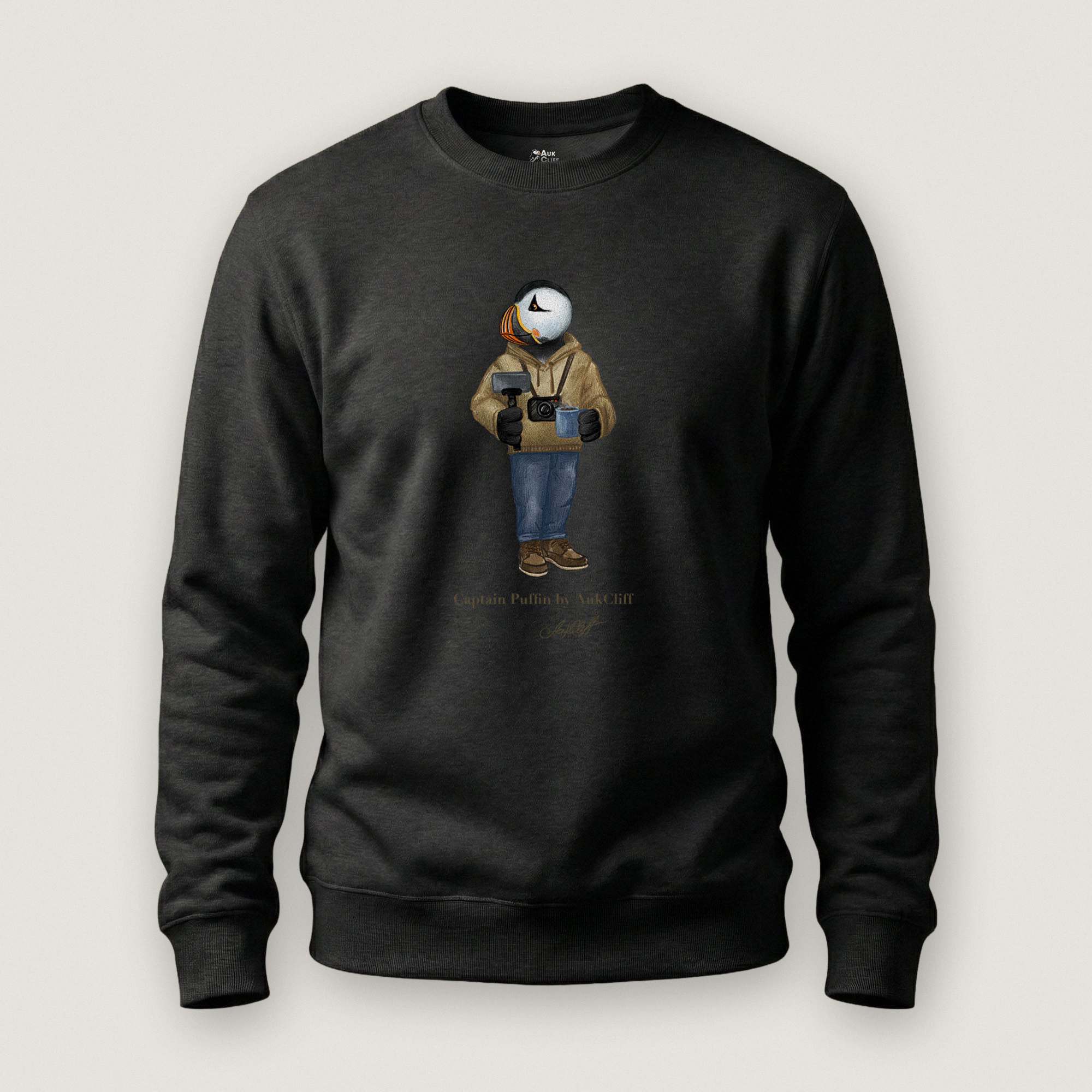 Captain Puffin Content Creator Sweatshirt