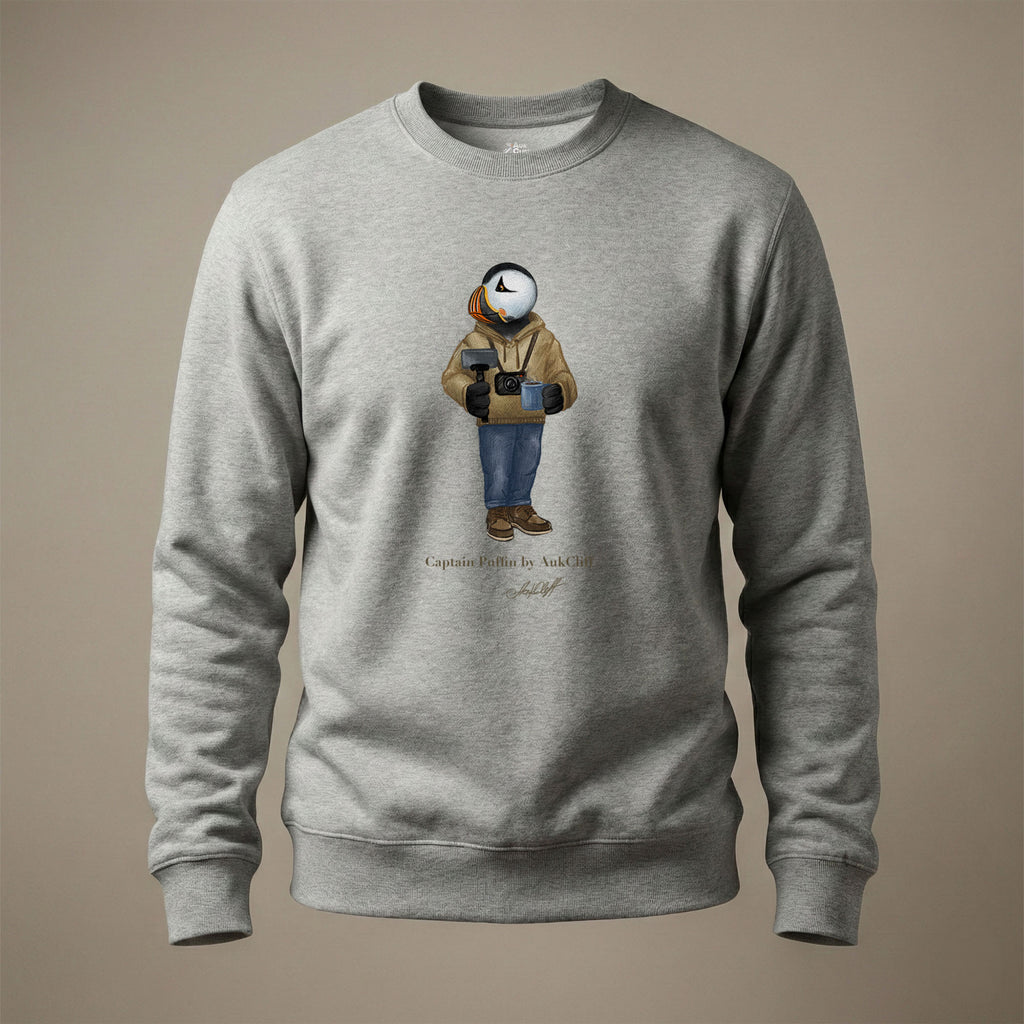 Captain Puffin Content Creator Sweatshirt