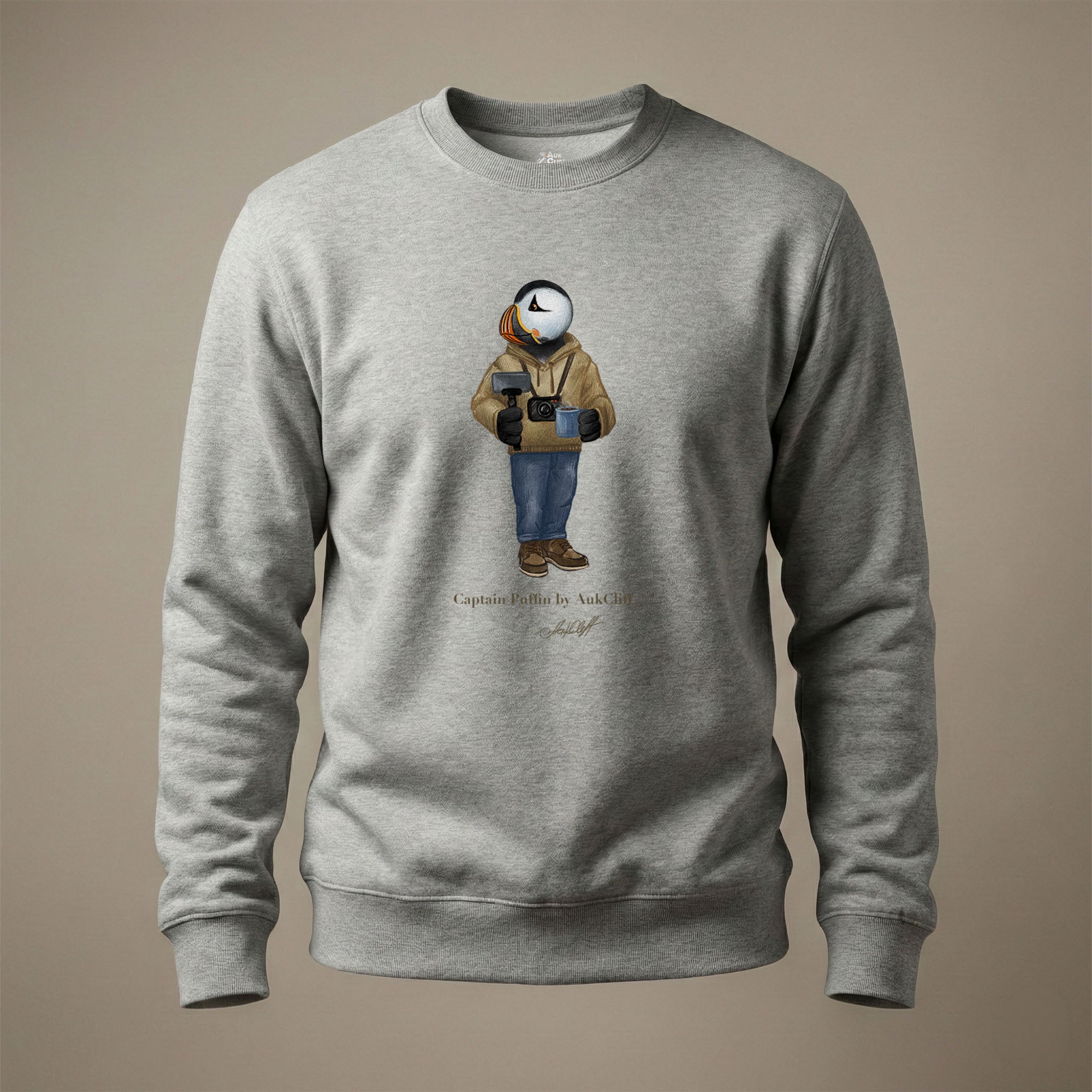 Captain Puffin Content Creator Sweatshirt