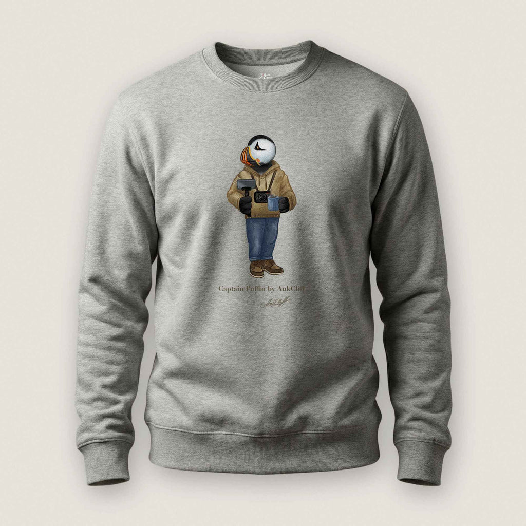 Captain Puffin Content Creator Sweatshirt