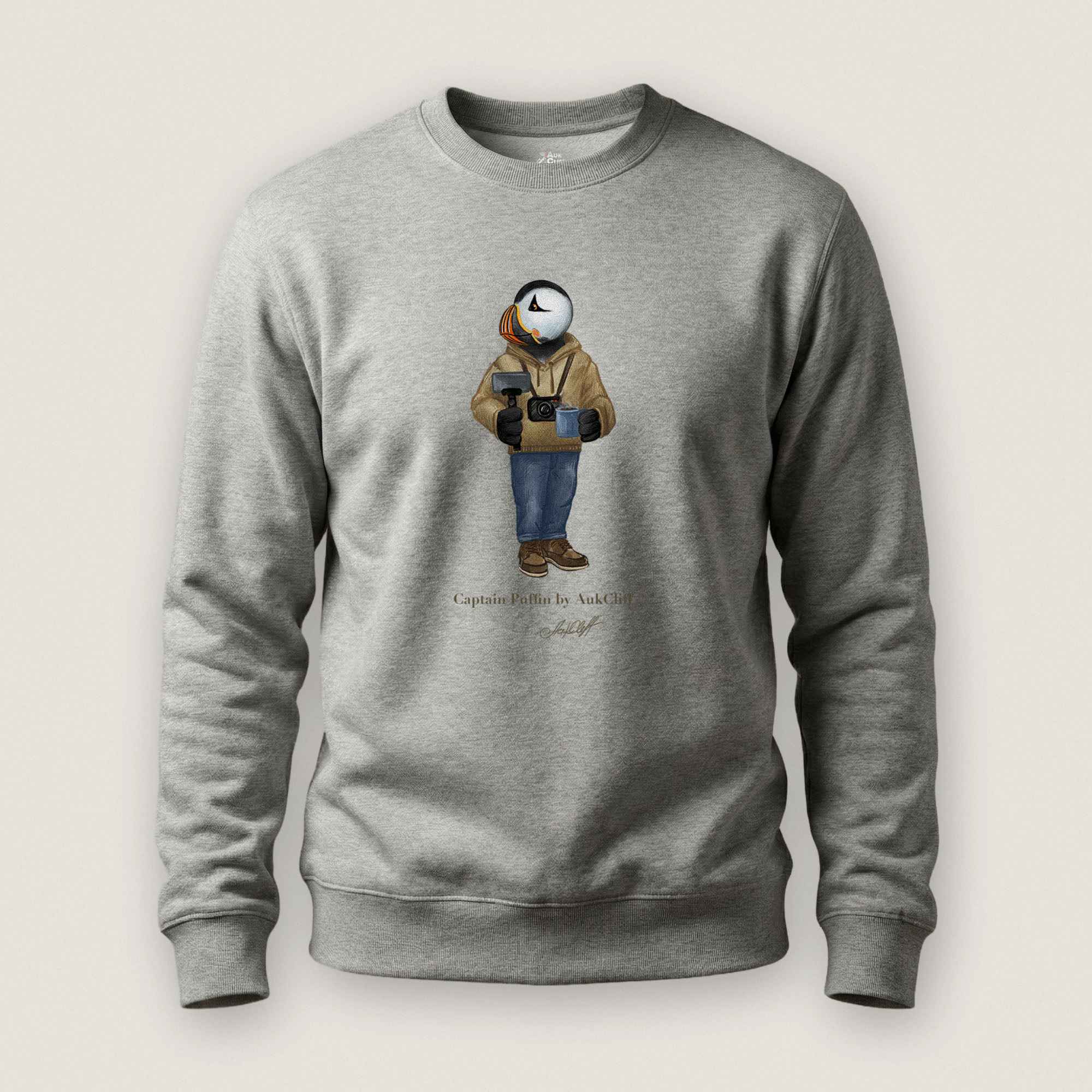 Captain Puffin Content Creator Sweatshirt
