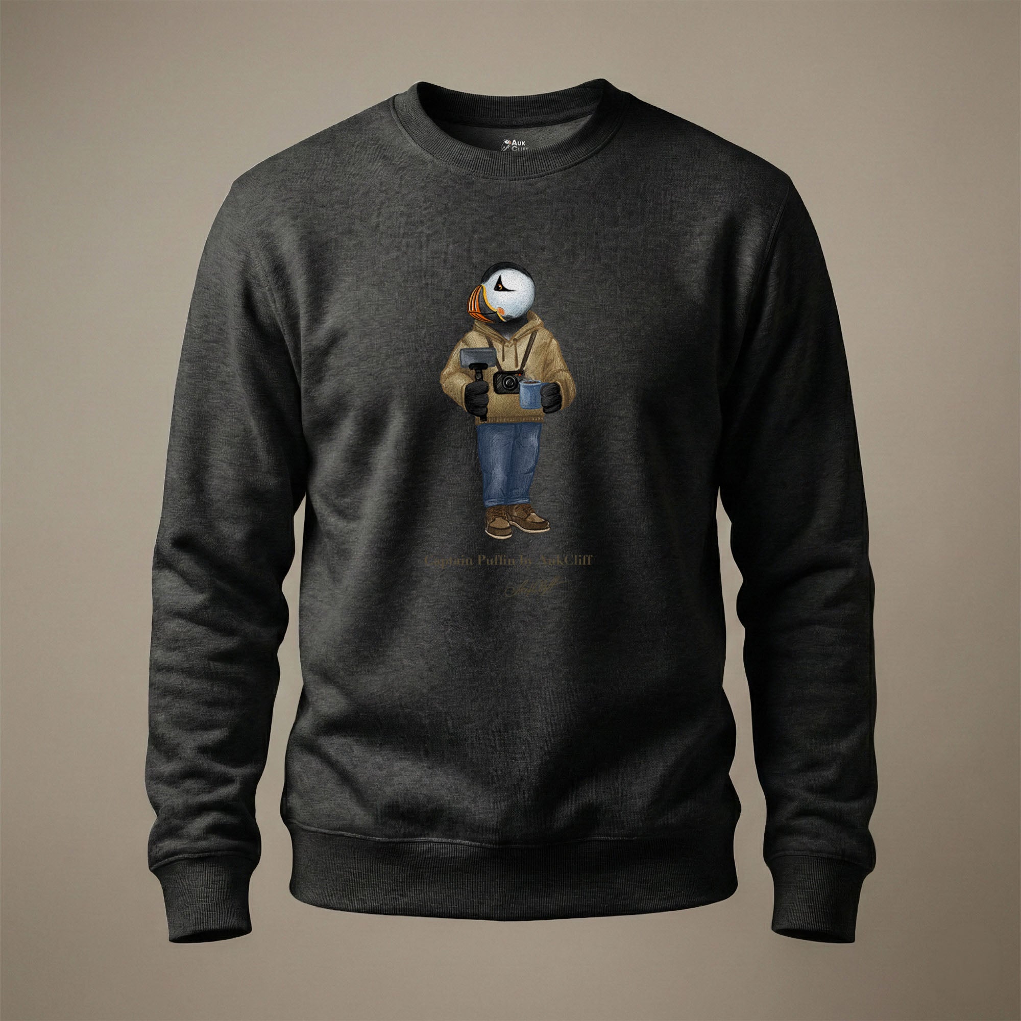 Captain Puffin Content Creator Sweatshirt