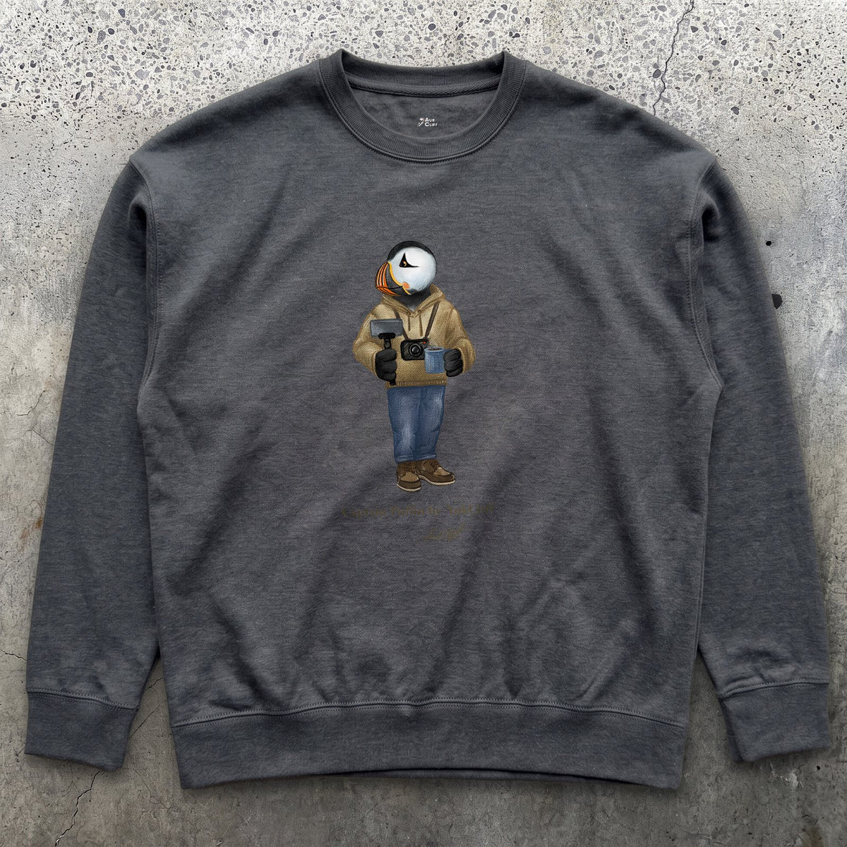 Captain Puffin Content Creator Sweatshirt