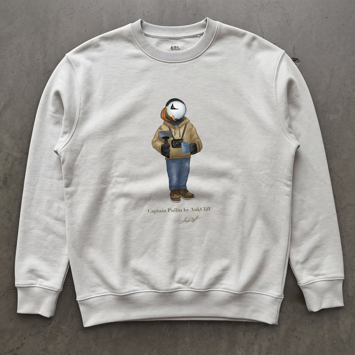 Captain Puffin Content Creator Sweatshirt