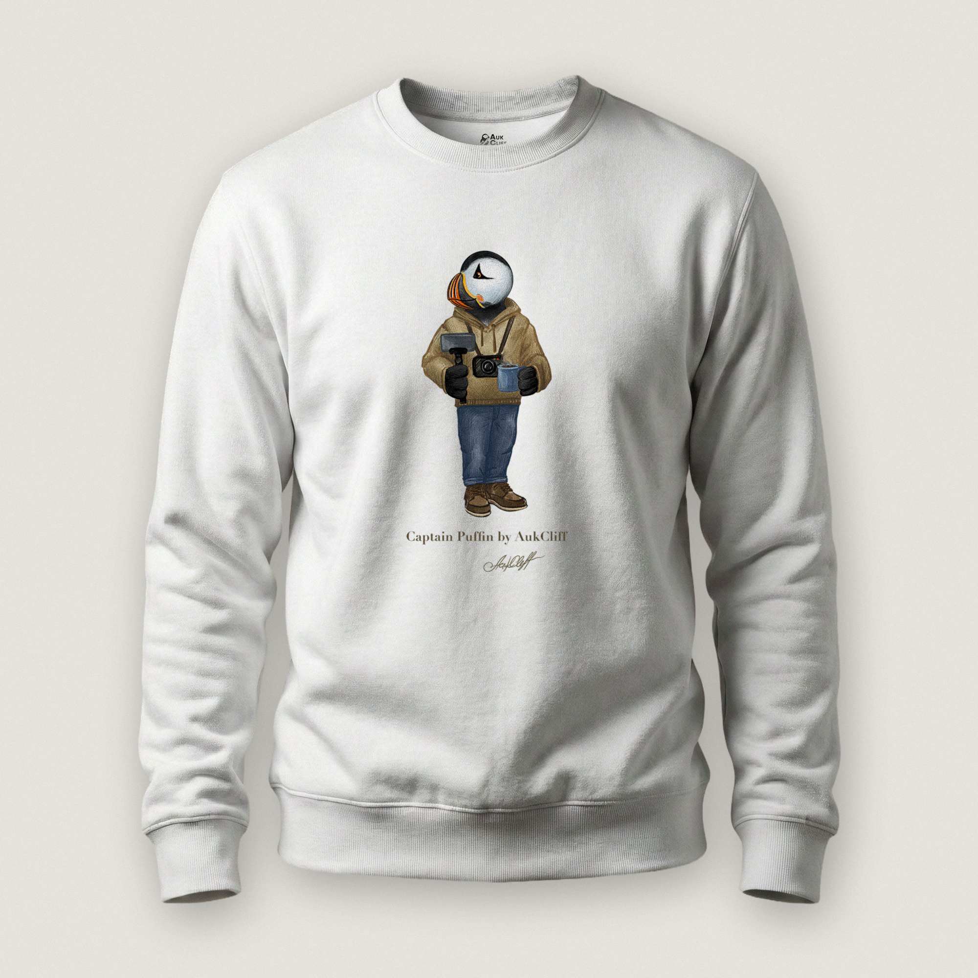 Captain Puffin Content Creator Sweatshirt