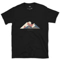Denali Rebuilt Out of Angles design on a Black Gildan Softstyle t-shirt