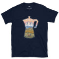 Alpine Dawn in the Dolomites, Moka Pot T-shirt