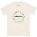 Proud Member of the Ski Club design on a Natural Gildan Softstyle t-shirt
