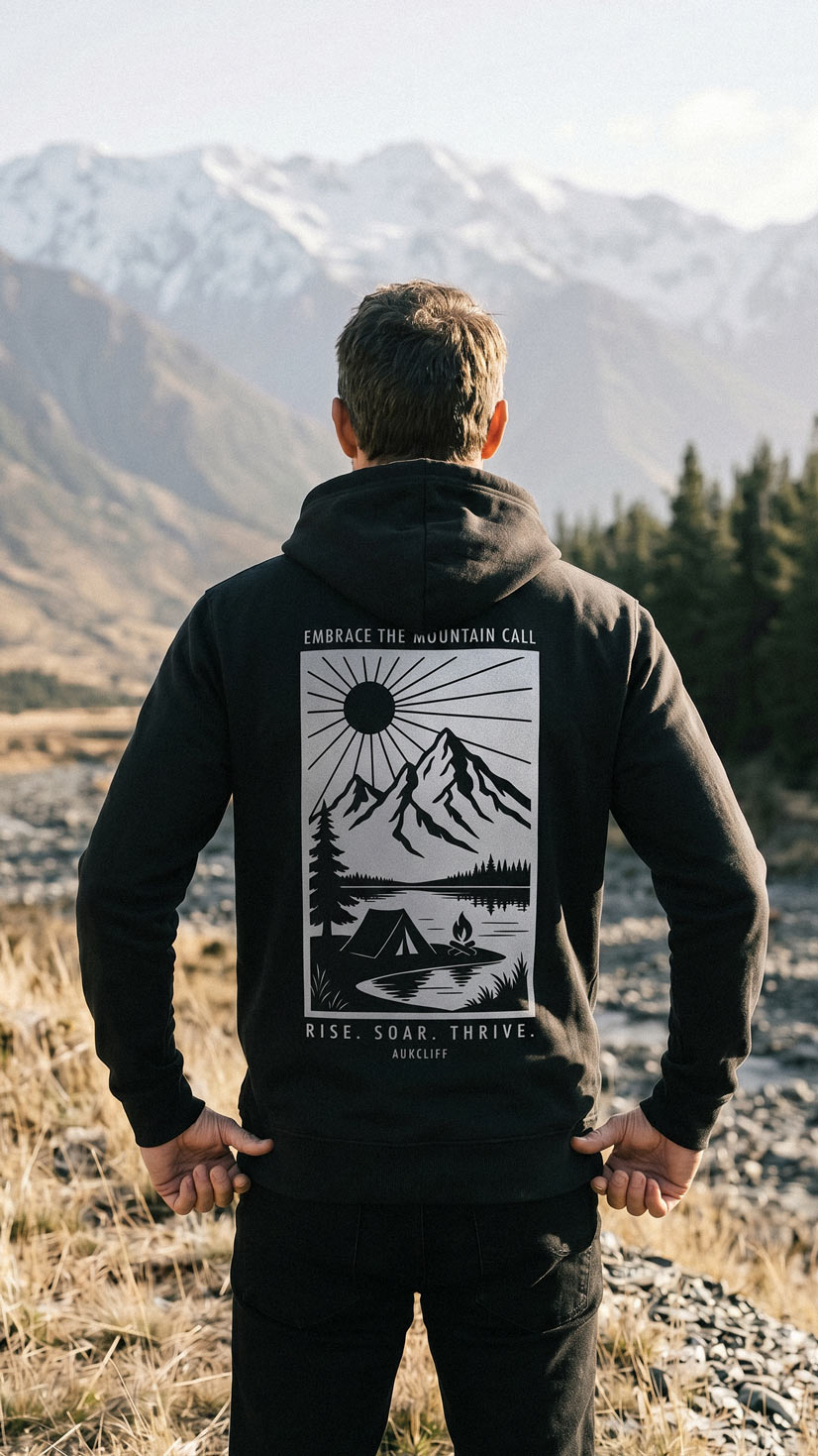 Embrace The Mountain Call Hoodie