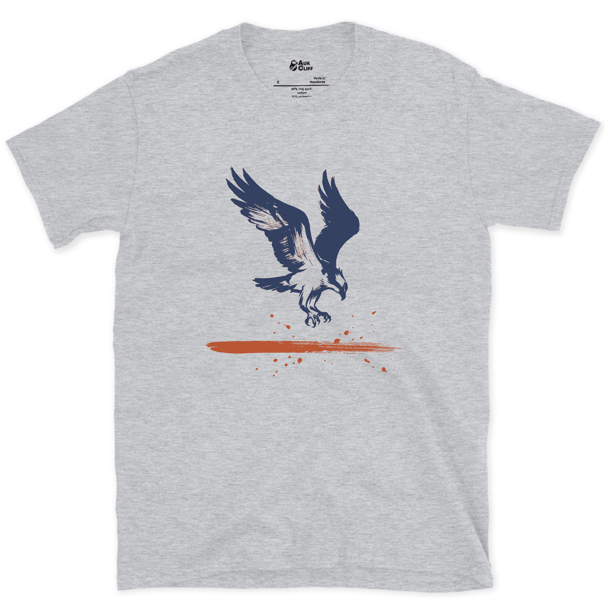 Feet First Into the Water design on a Sport Grey Gildan Softstyle t-shirt