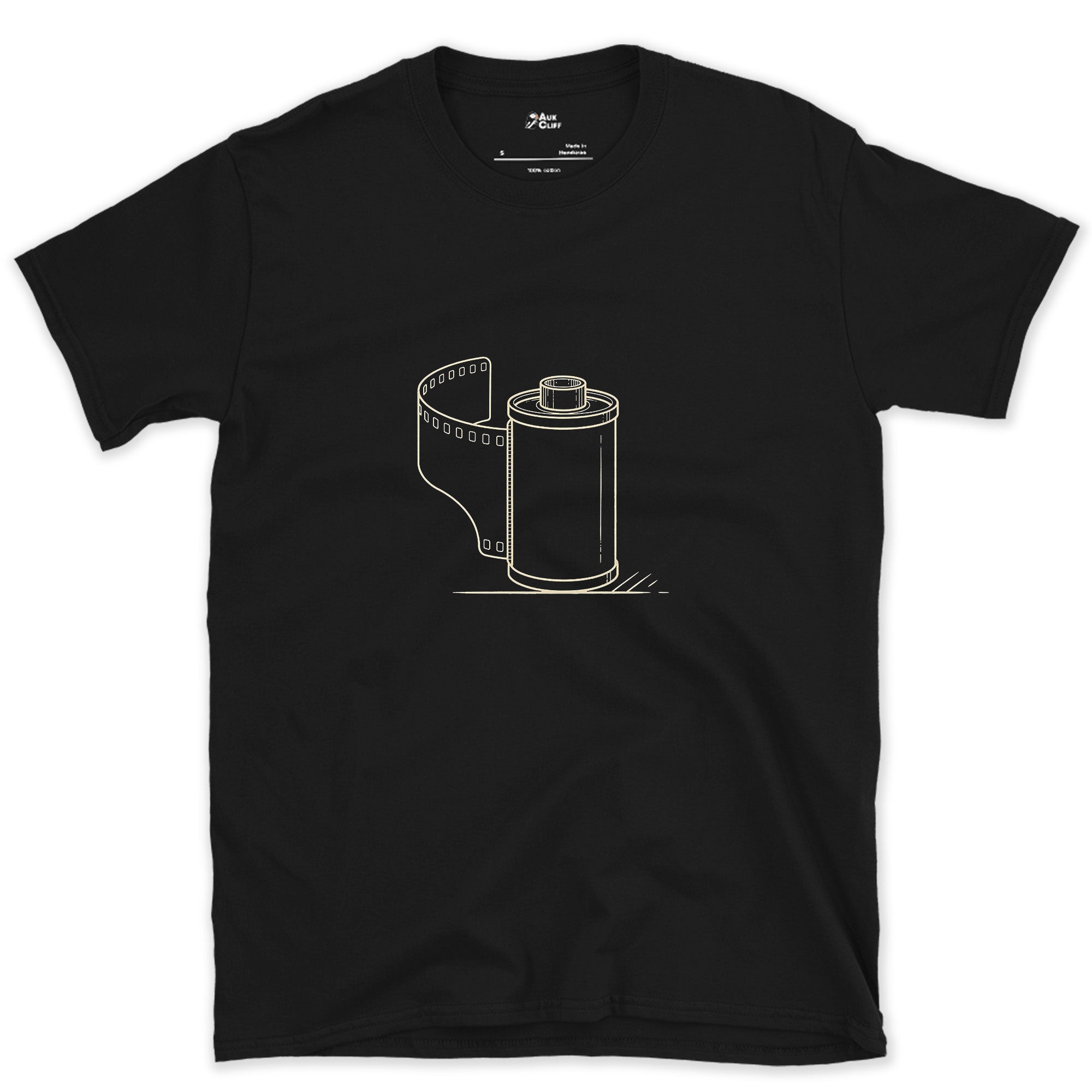 It Used to Be the Whole Point, 35mm Film design on a Black Gildan Softstyle t-shirt