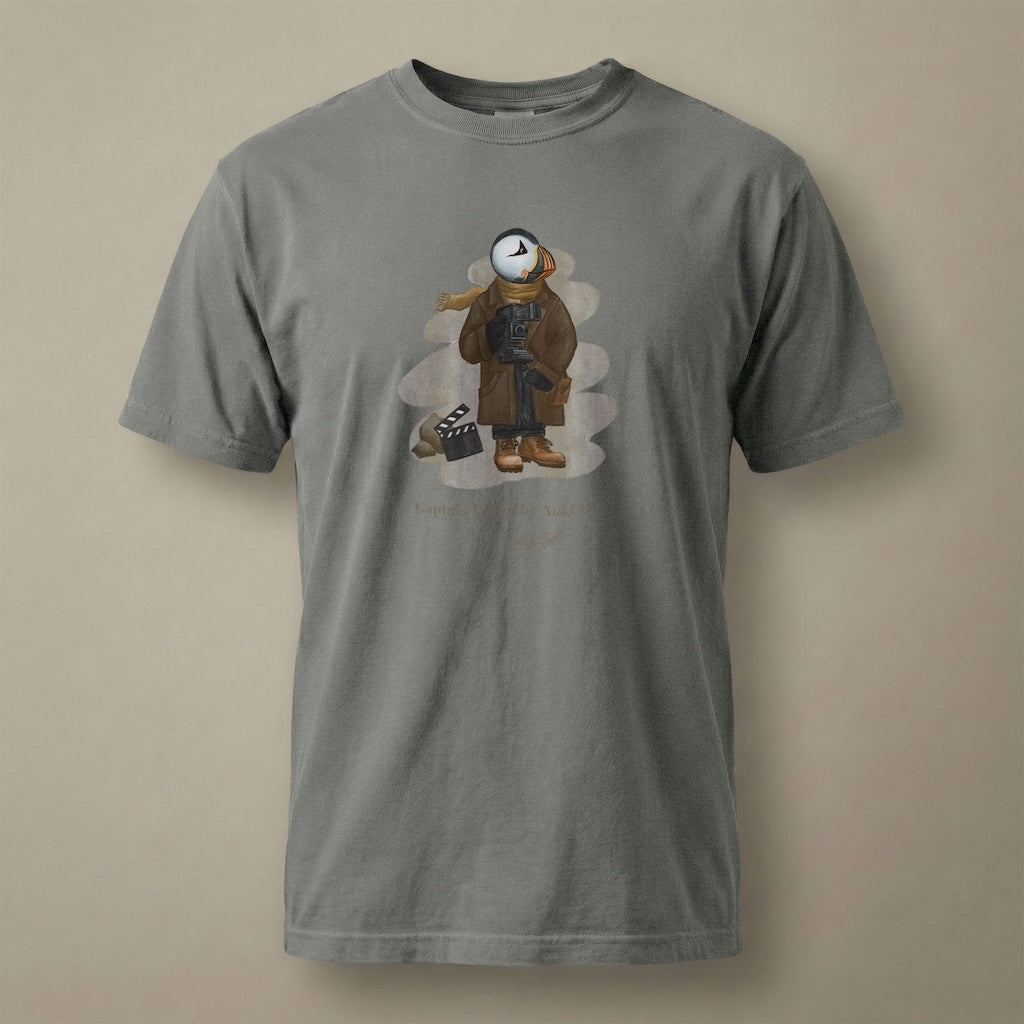 Captain Puffin Film Maker T-Shirt
