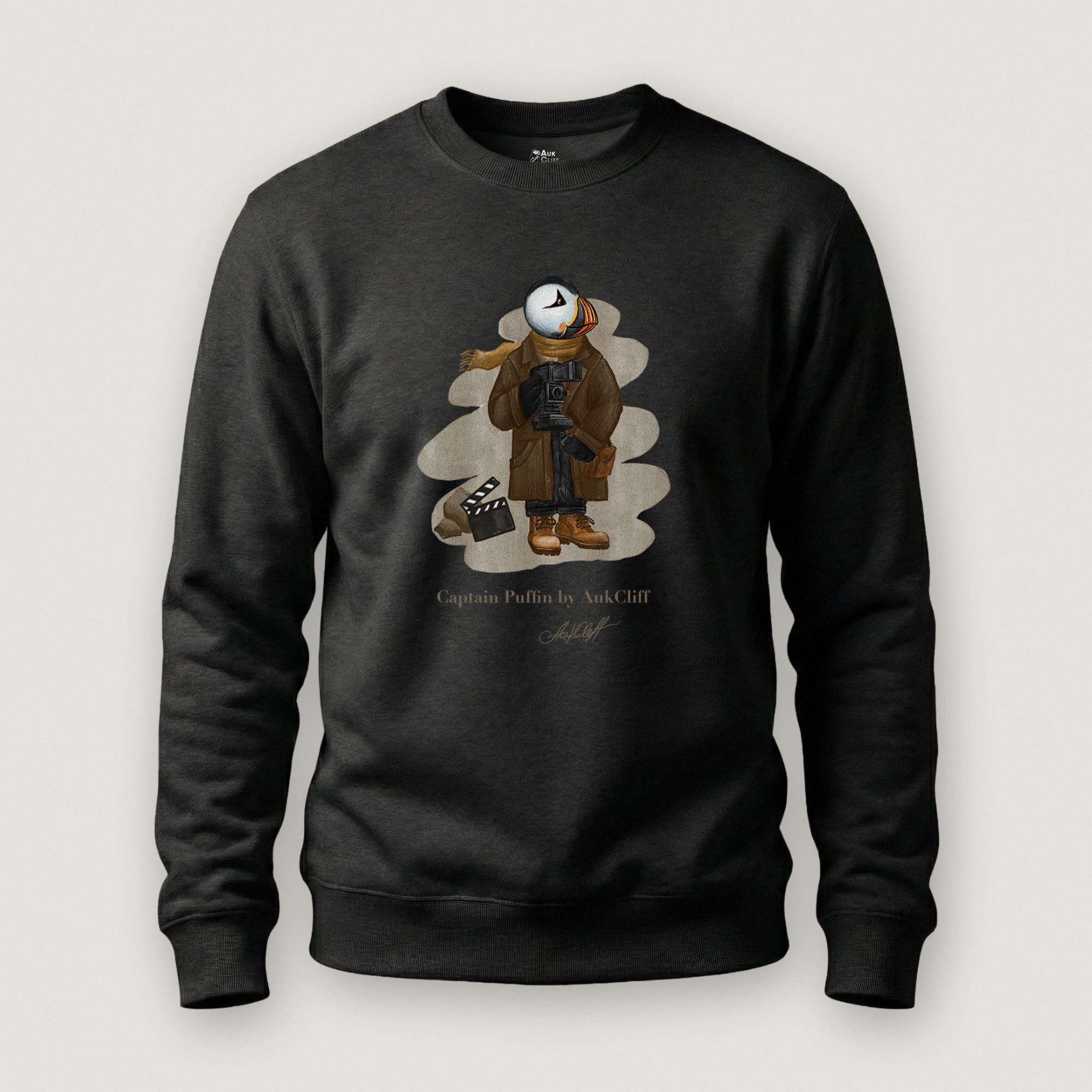 Captain Puffin Film Maker Sweatshirt