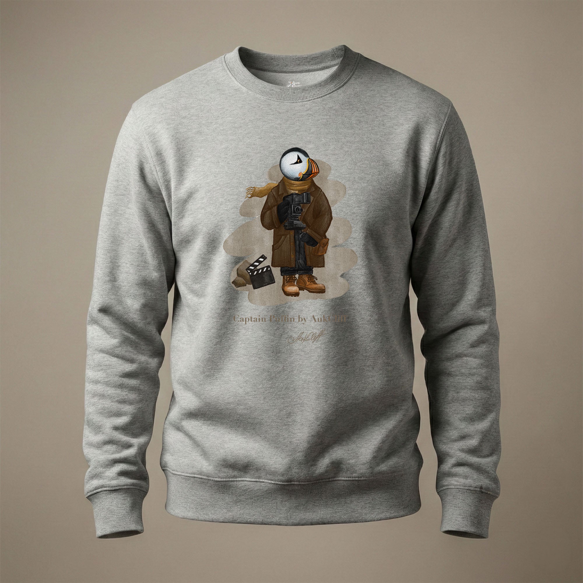 Captain Puffin Film Maker Sweatshirt