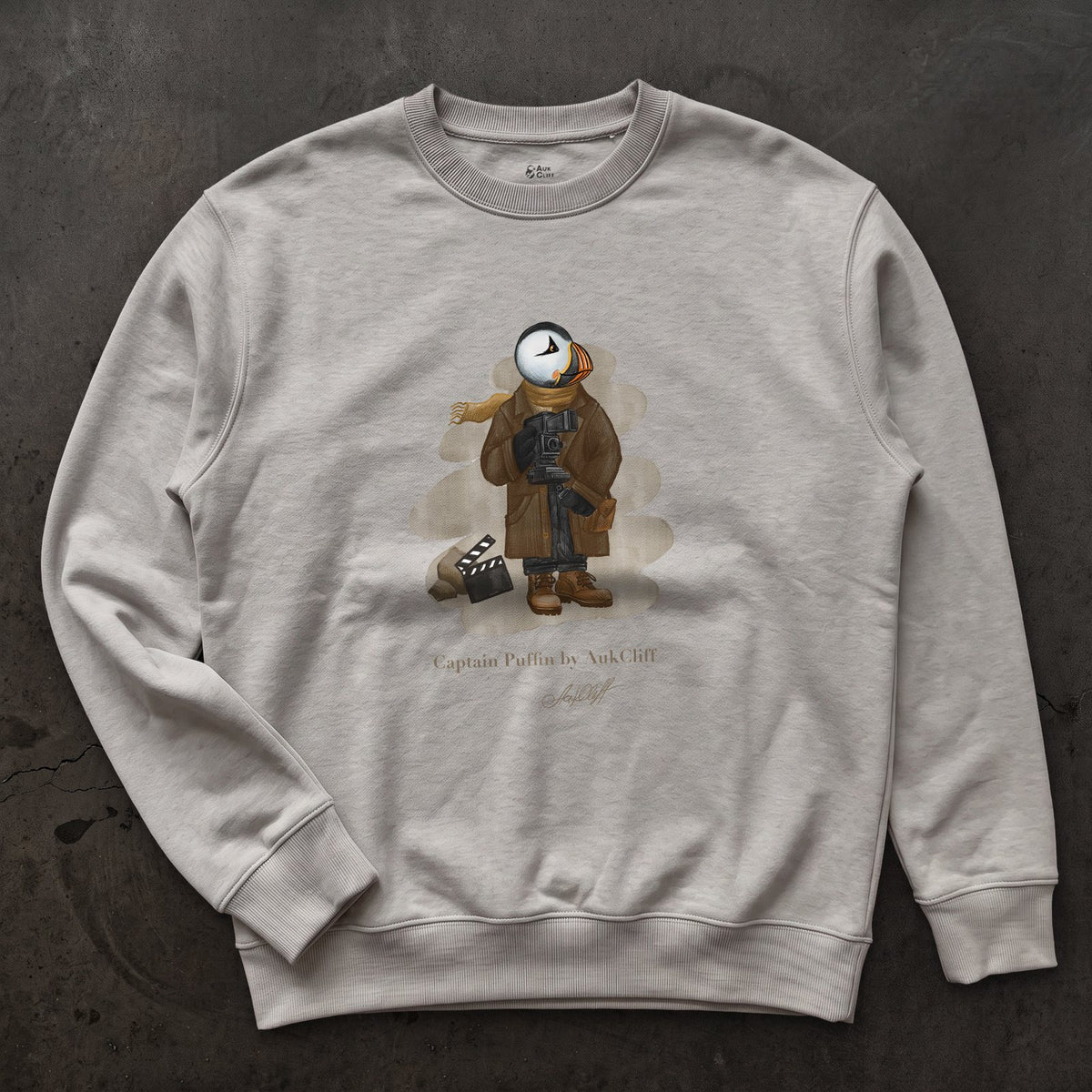 Captain Puffin Film Maker Sweatshirt
