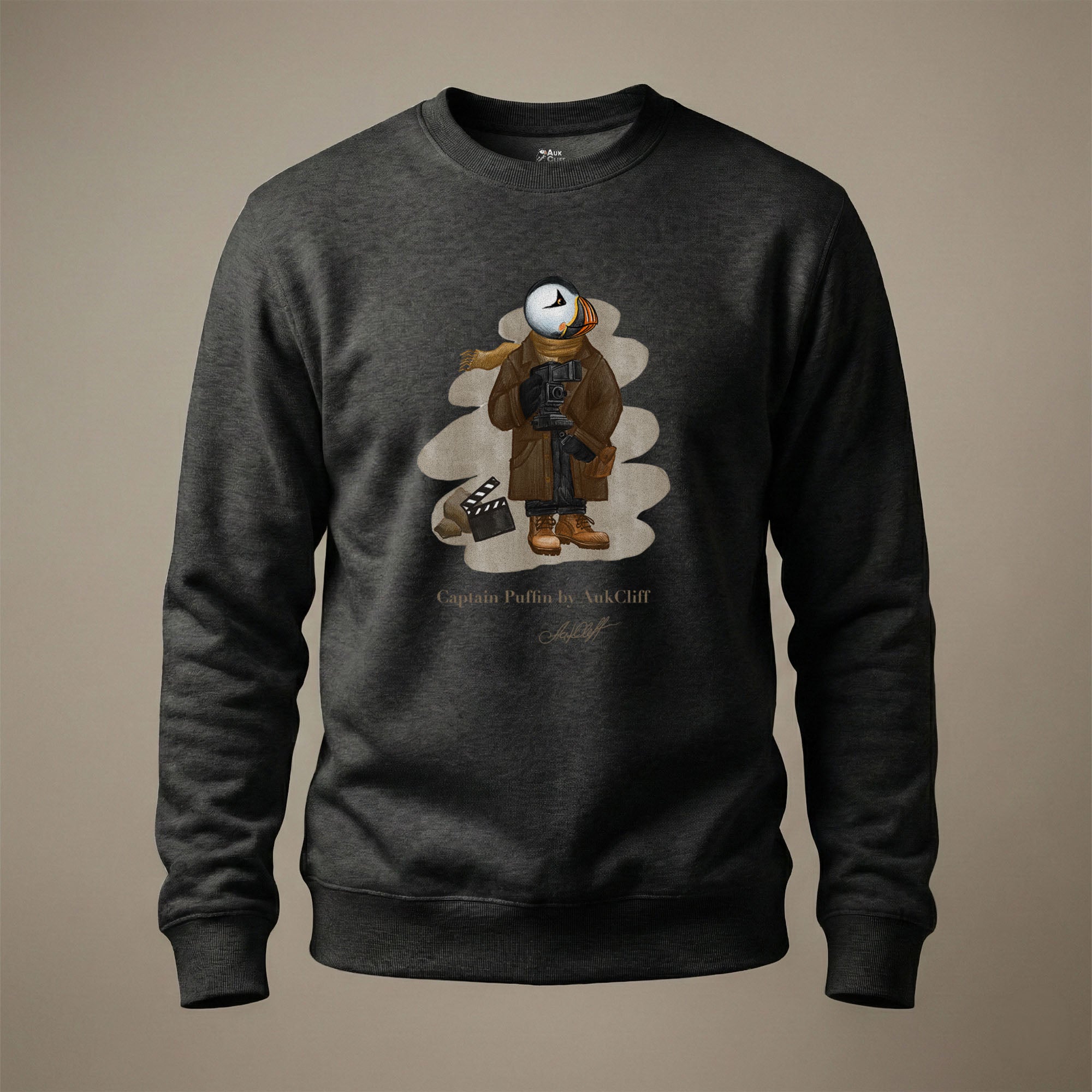 Captain Puffin Film Maker Sweatshirt