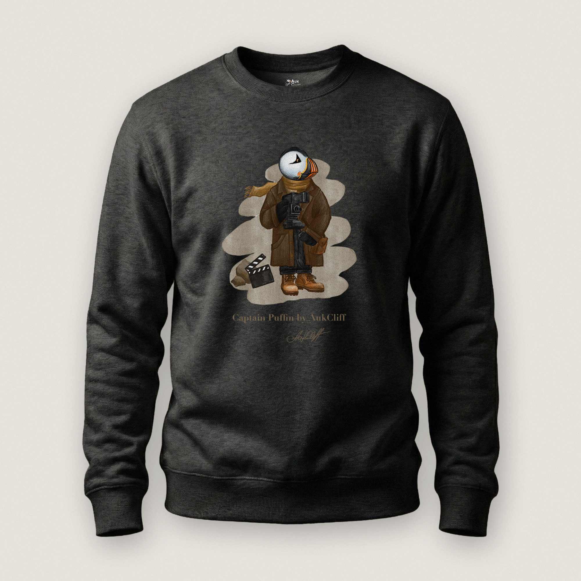 Captain Puffin Film Maker Sweatshirt