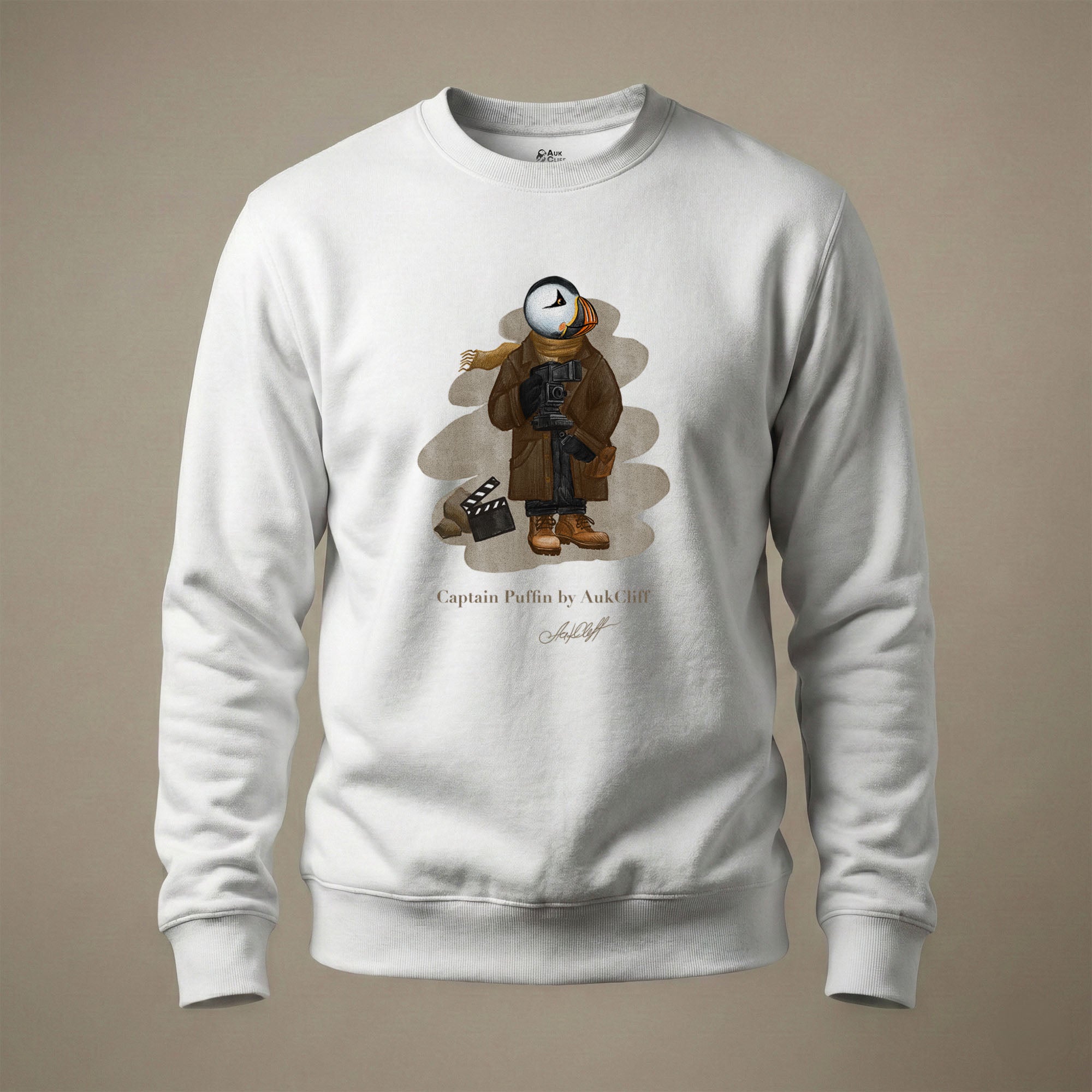 Captain Puffin Film Maker Sweatshirt