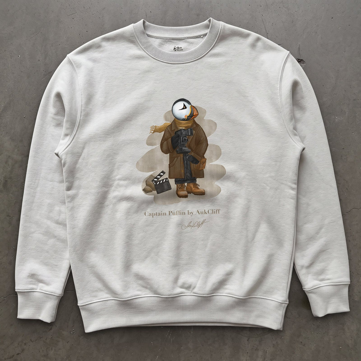 Captain Puffin Film Maker Sweatshirt