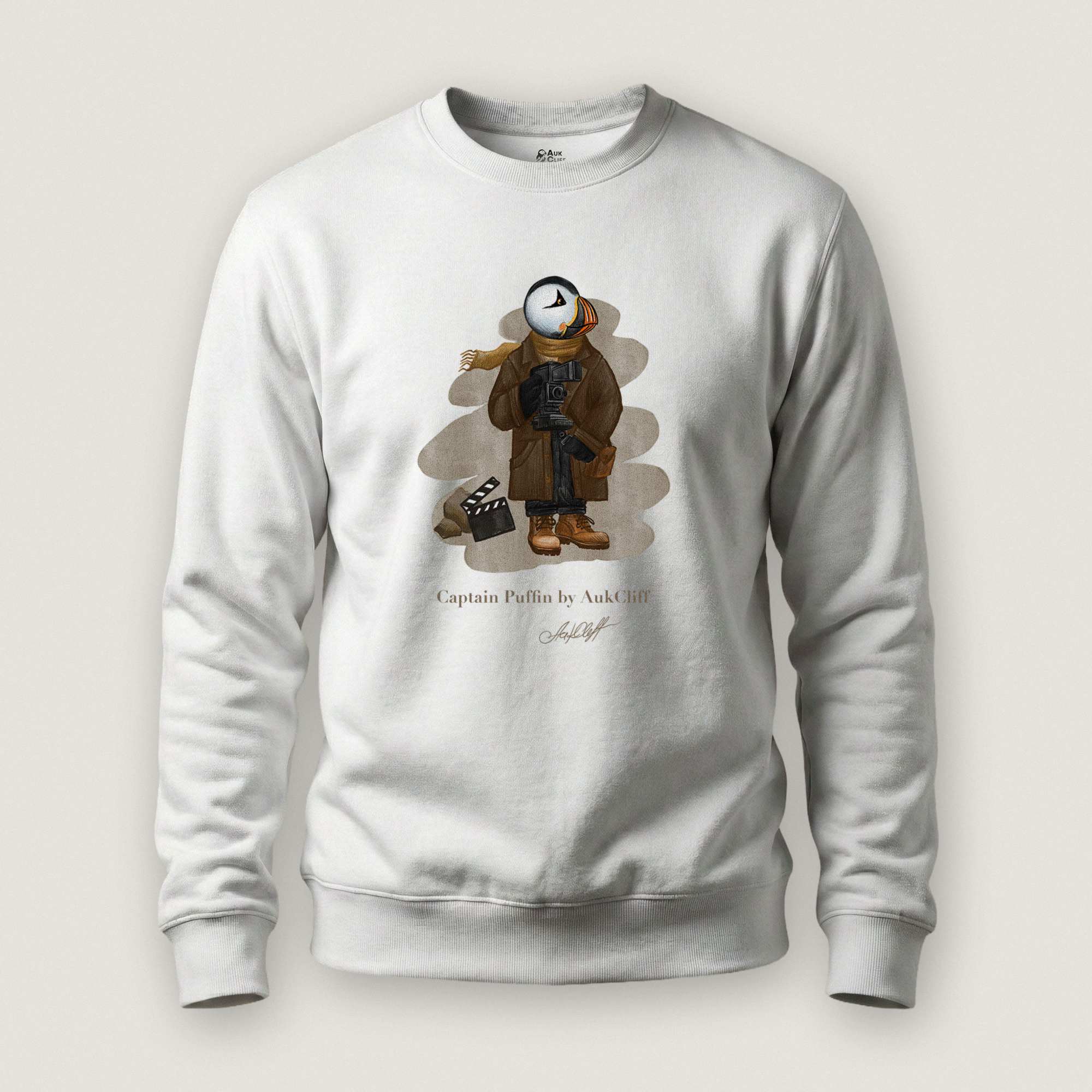Captain Puffin Film Maker Sweatshirt