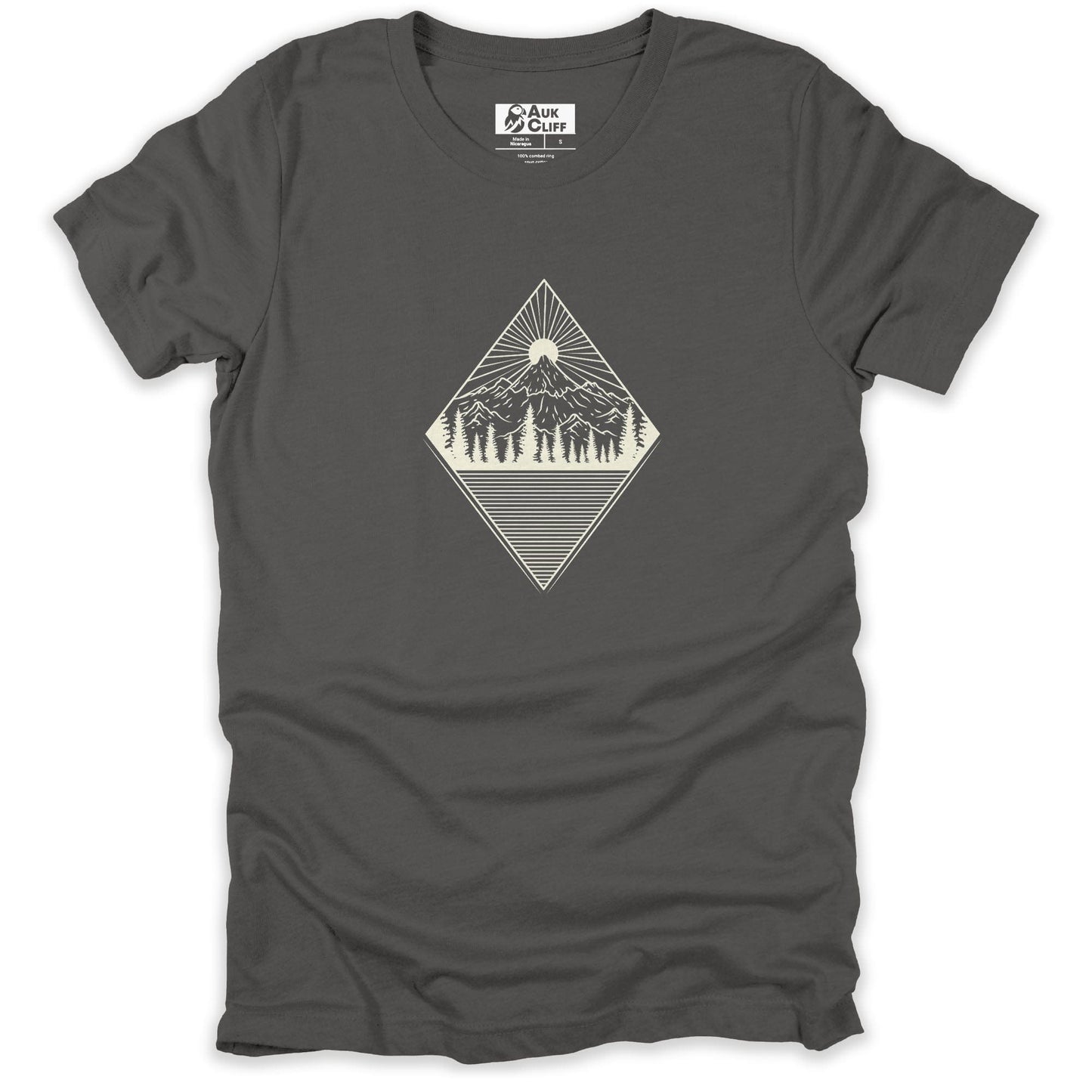 Abstract Alpine Forest T-shirt