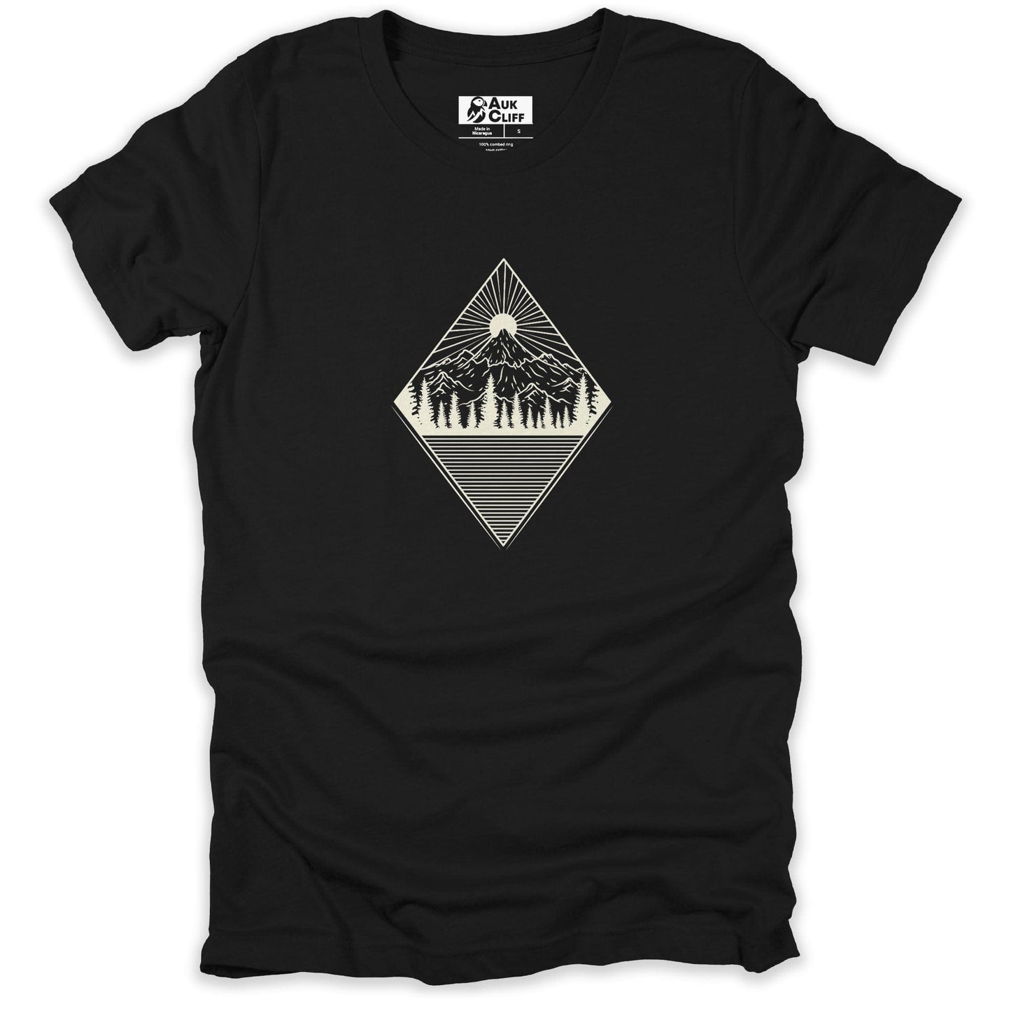 Abstract Alpine Forest T-shirt