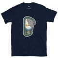 Granite Wall Through a Carabiner T-shirt