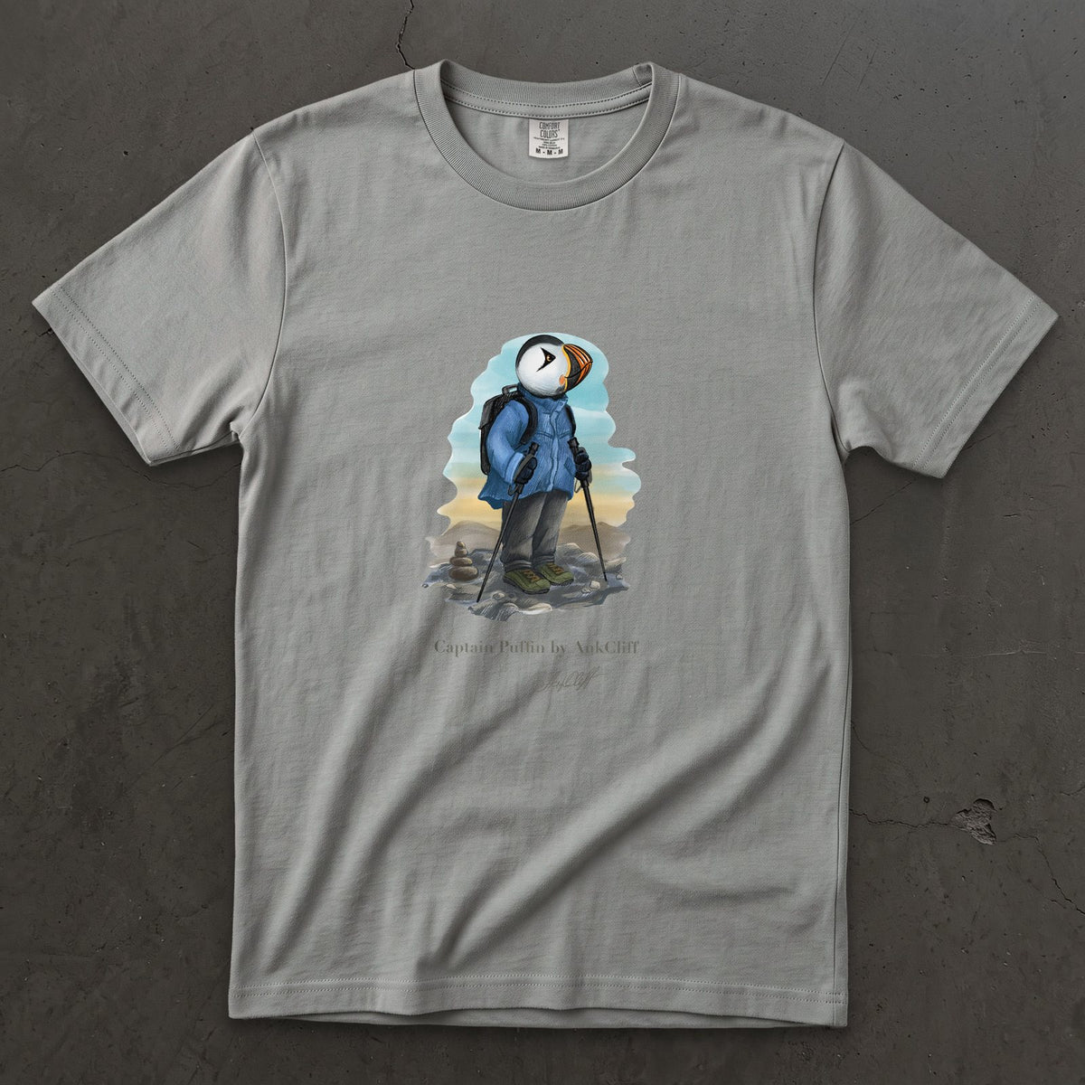 Captain Puffin Summit Hiker T-shirt