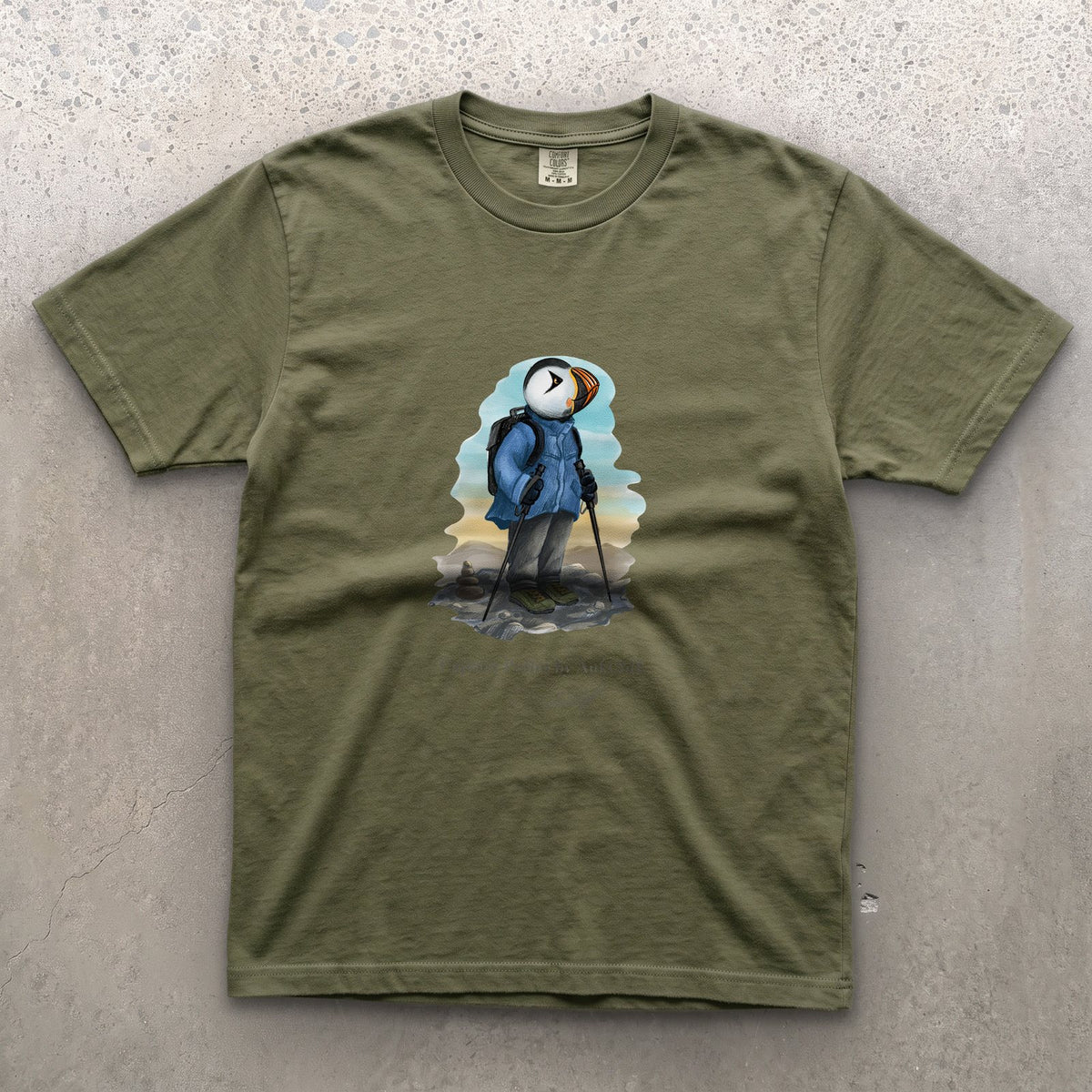 Captain Puffin Summit Hiker T-shirt