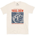 Honour the Trail Crew, Every Step Was Carried design on a Natural Gildan Softstyle t-shirt