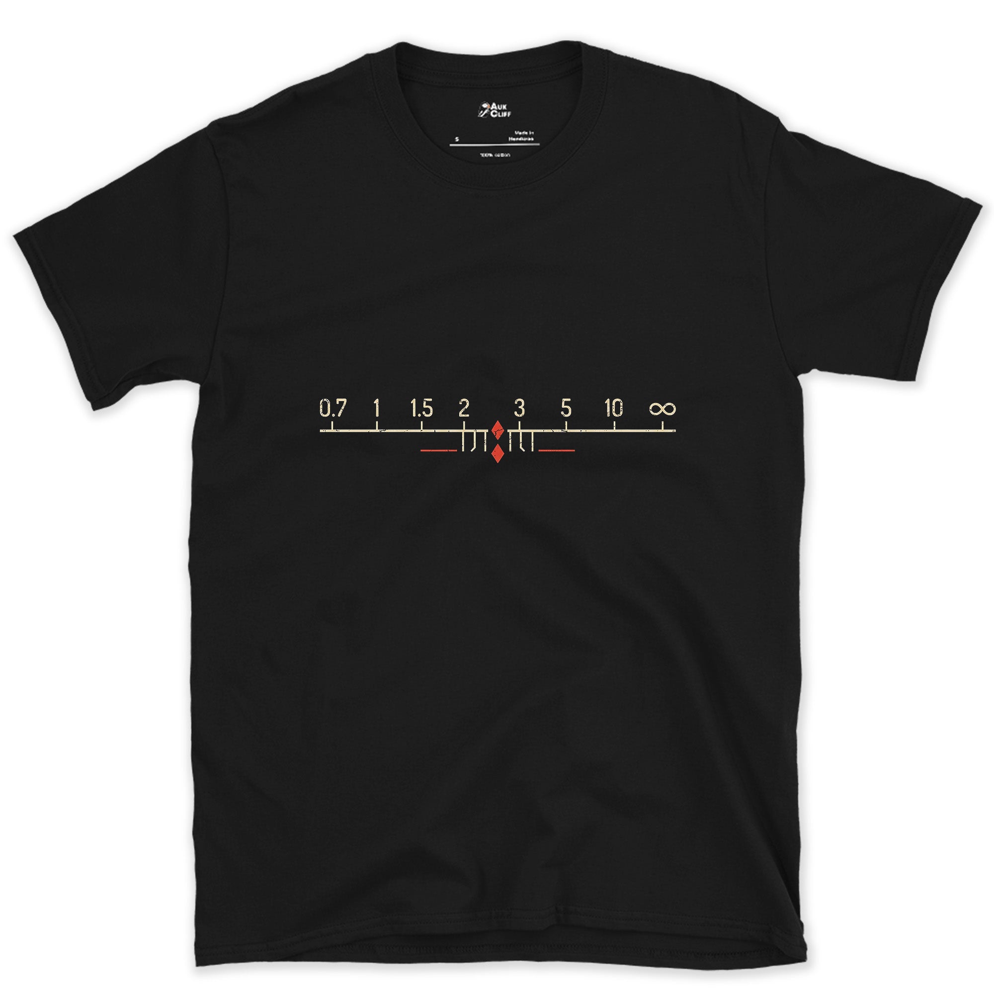 Only a Manual Lens Shooter Would Clock This design on a Black Gildan Softstyle t-shirt