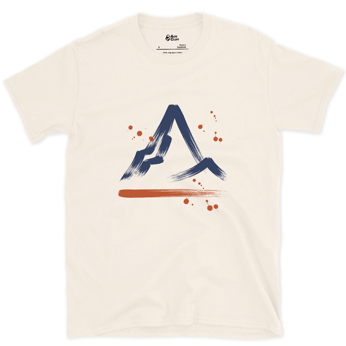 K2, Steep From Every Side design on a Natural Gildan Softstyle t-shirt