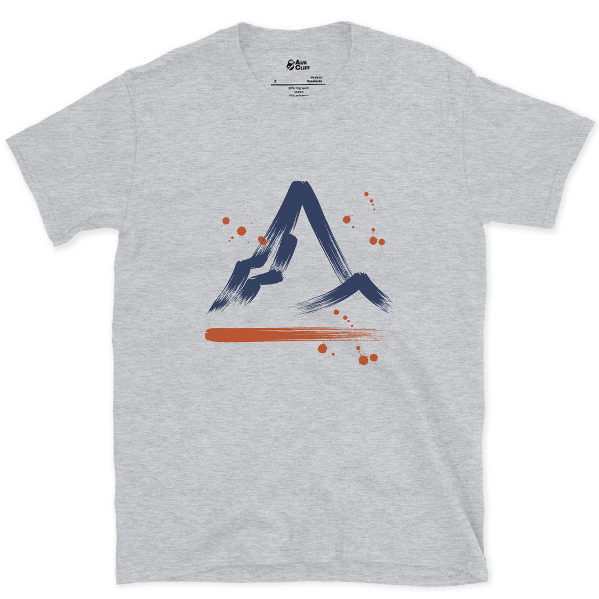 K2, Steep From Every Side design on a Sport Grey Gildan Softstyle t-shirt