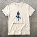 One Red Line, a Whole Pine Tree T-shirt