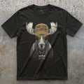 Paid to Sleep on the Ground, Moose on the Road T-shirt