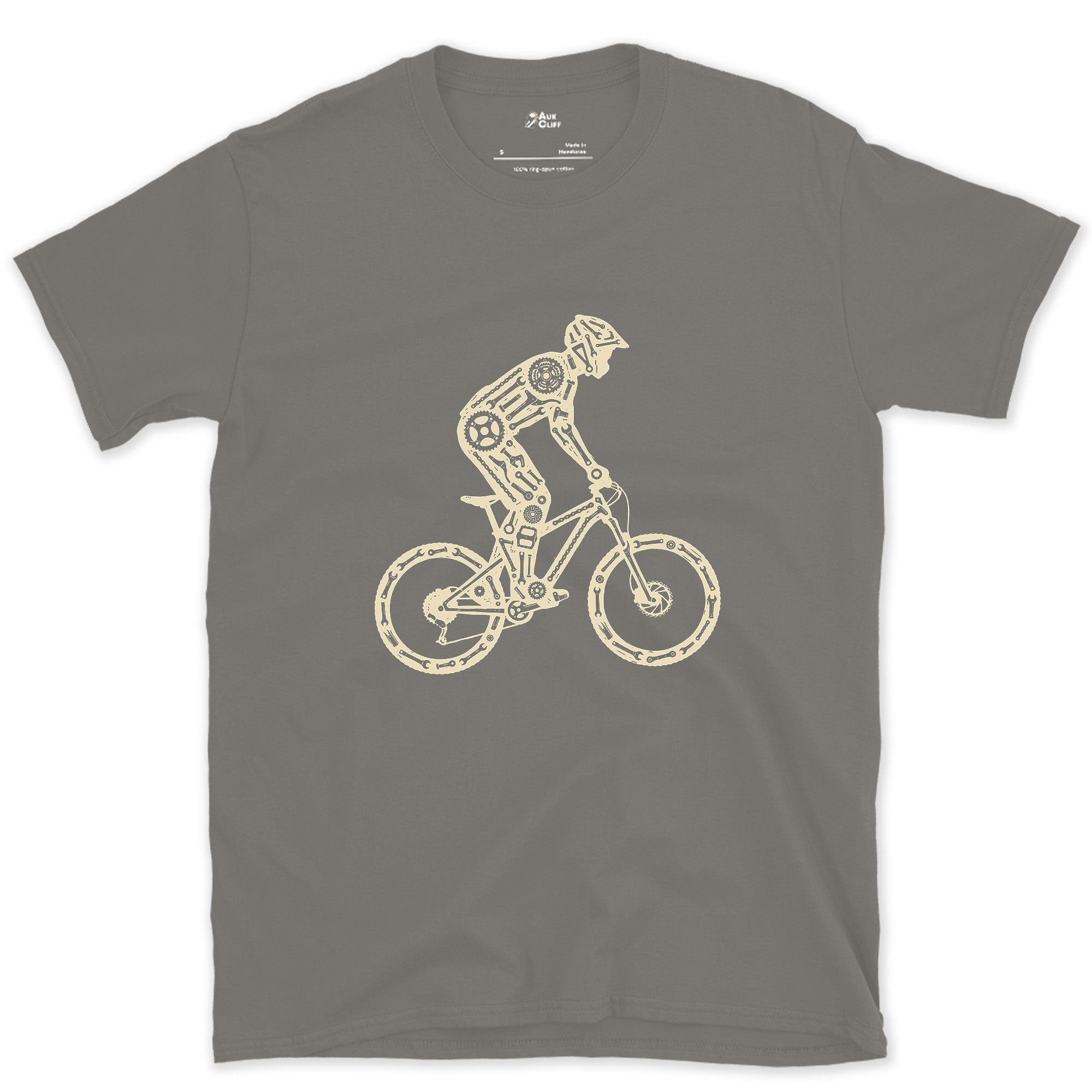 Weight Low, Back Wheel Drifting Into the Turn design on a Charcoal Gildan Softstyle t-shirt