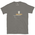 When Nothing Else Is Working, Parachute Adams design on a Charcoal Gildan Softstyle t-shirt