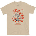 Put the Kettle On, First Order Given design on a Sand Gildan Softstyle t-shirt
