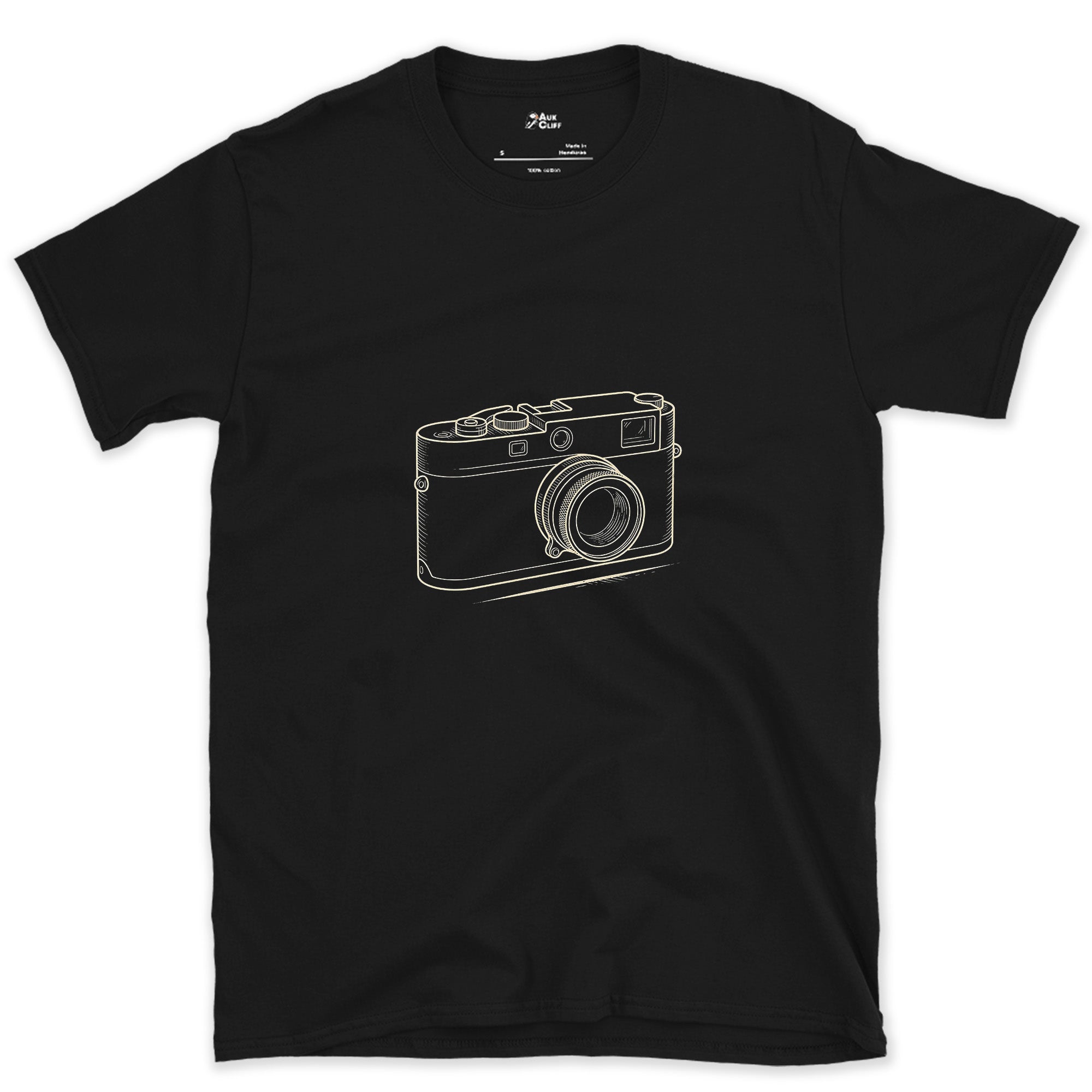The Rangefinder Was Built to Go Unnoticed design on a Black Gildan Softstyle t-shirt
