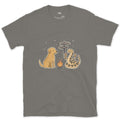 Didn't Need to Learn the Rattle Part, Trail Rattlesnake design on a Charcoal Gildan Softstyle t-shirt