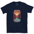 River Gorge at Sunset, Kayaker's Dry Bag T-shirt