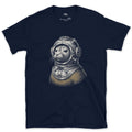 Seal in Full Expedition Dress design on a Navy Gildan Softstyle t-shirt