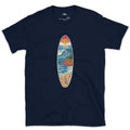 The Break Runs Down the Board T-shirt