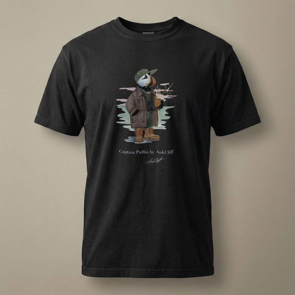Captain Puffin Early Birder T-Shirt