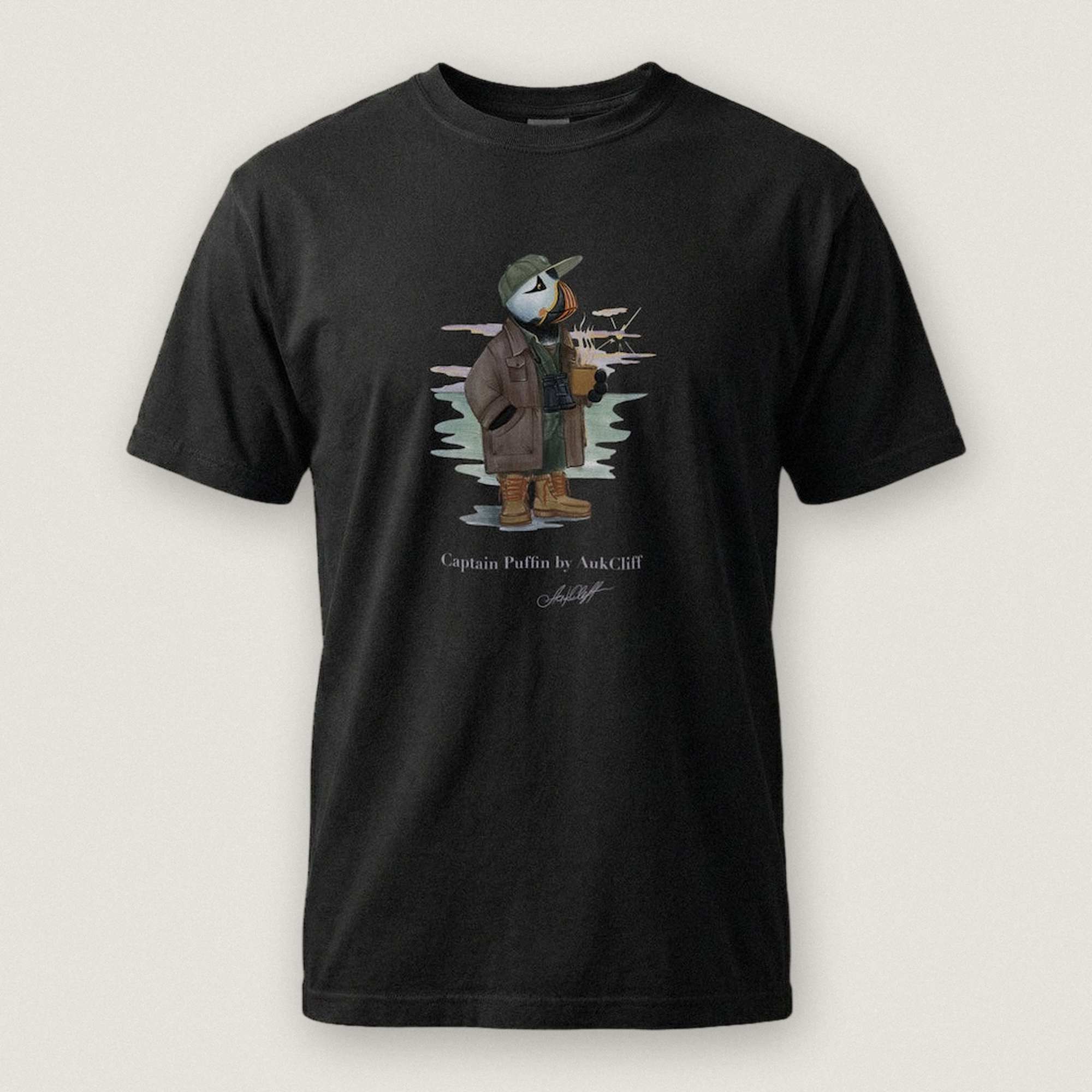 Captain Puffin Early Birder T-Shirt