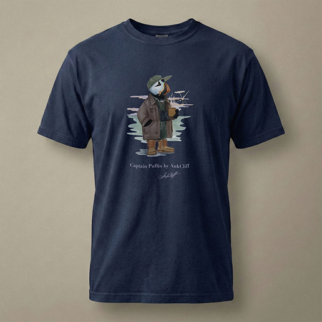 Captain Puffin Early Birder T-Shirt