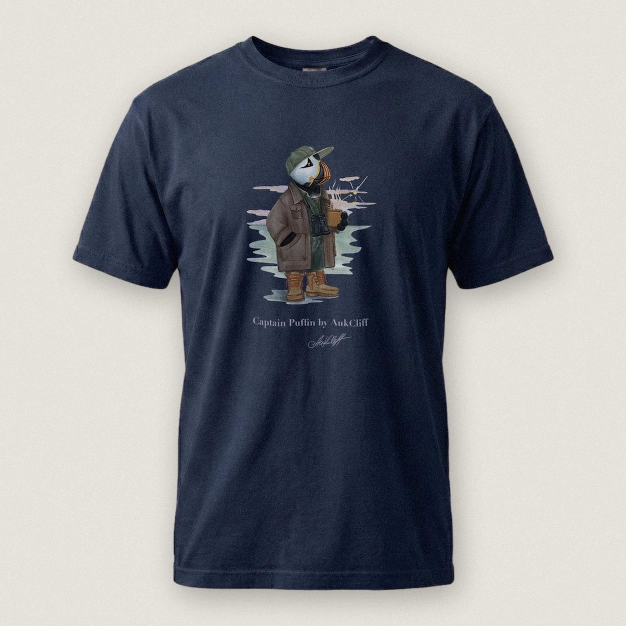 Captain Puffin Early Birder T-Shirt