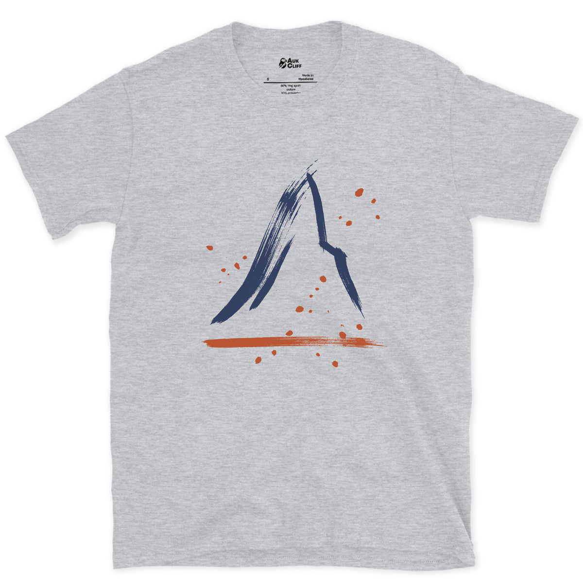 The Lean at the Top, Matterhorn design on a Sport Grey Gildan Softstyle t-shirt