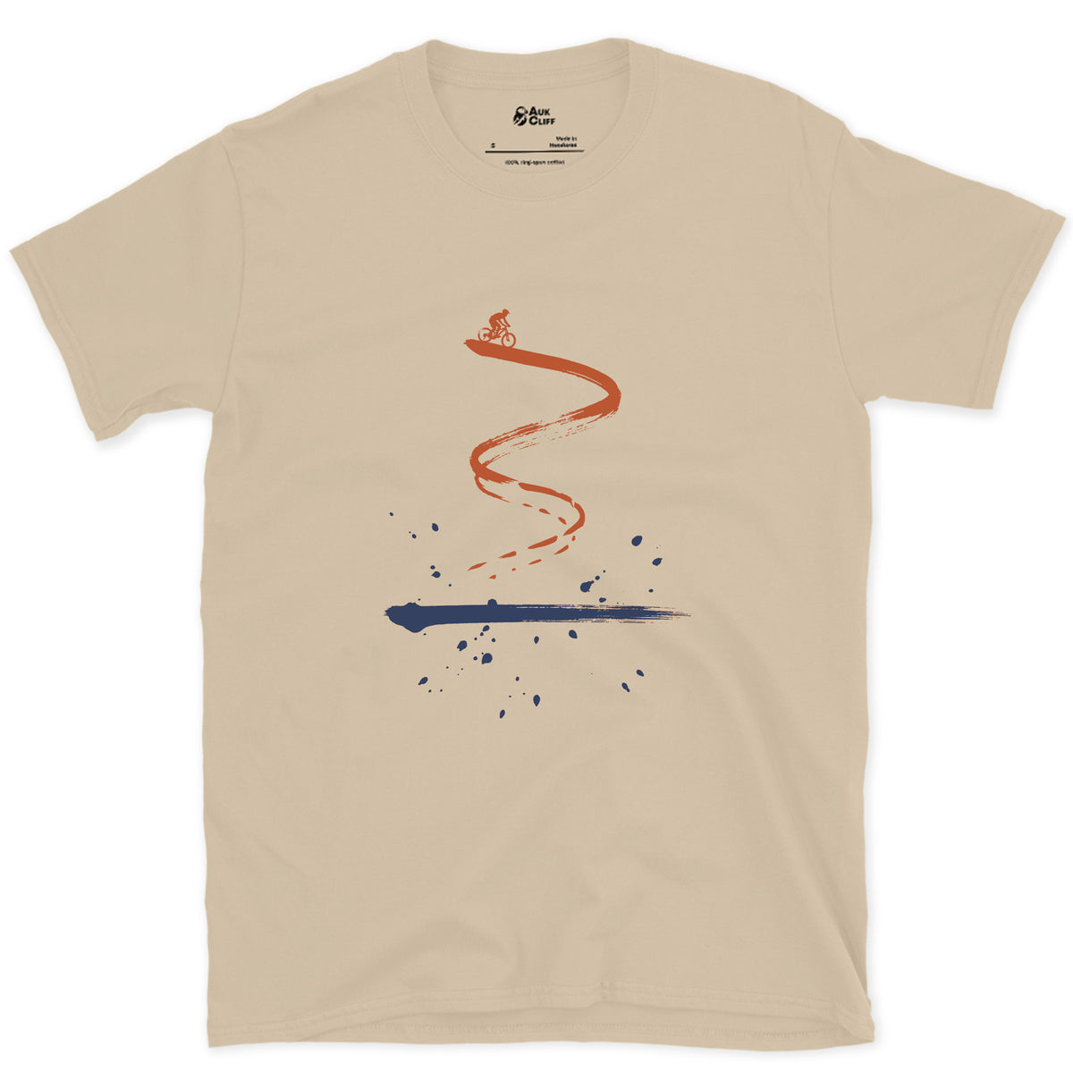 The Line You Picked design on a Sand Gildan Softstyle t-shirt