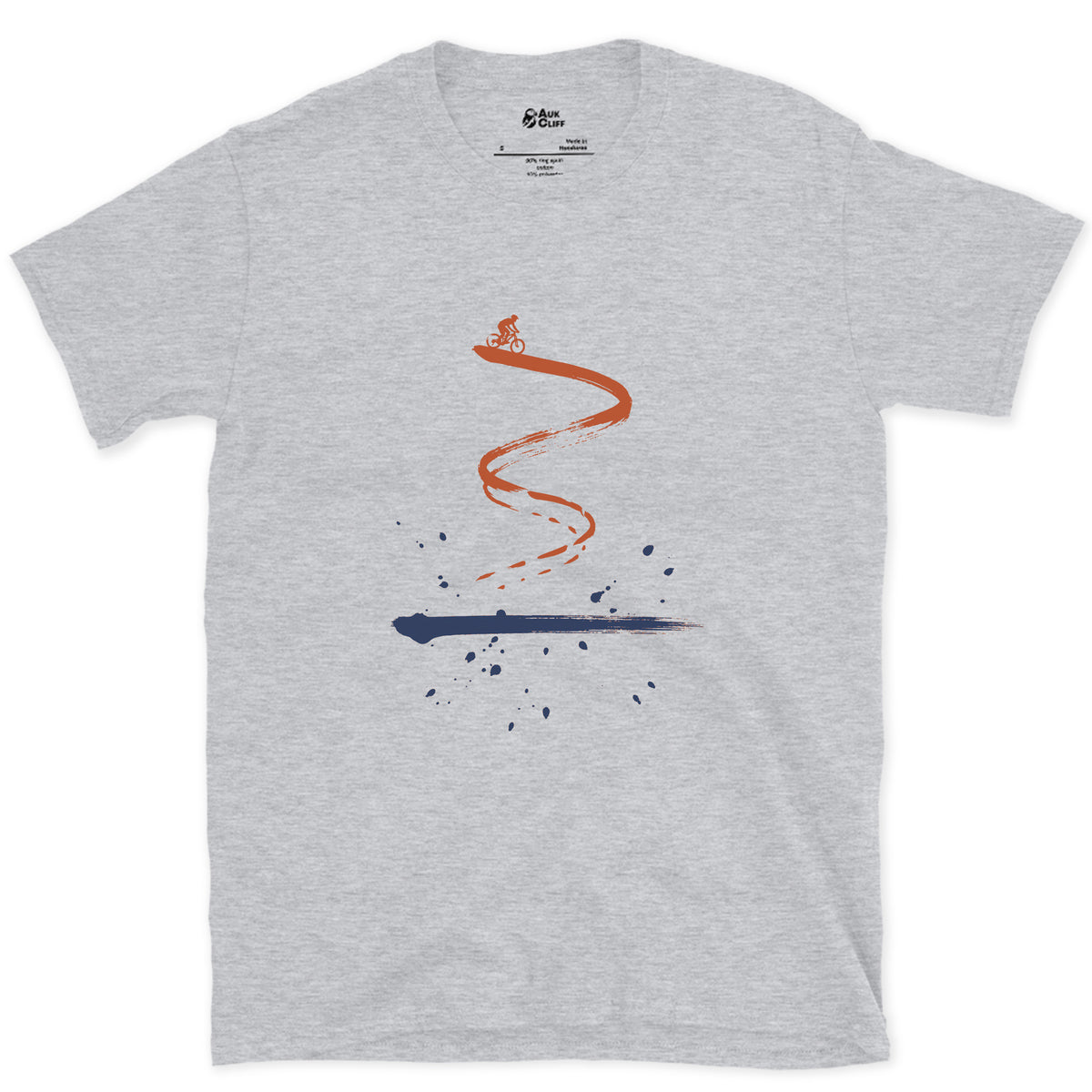 The Line You Picked design on a Sport Grey Gildan Softstyle t-shirt